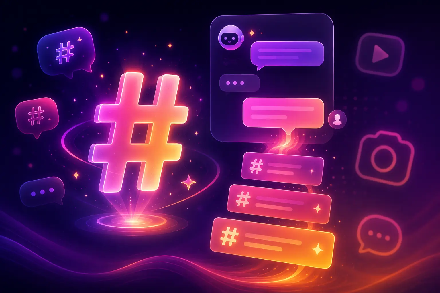 Meet the AI Hashtag Assistant: Chat Your Way to Better Tags