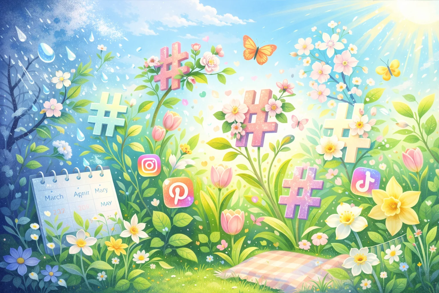 Spring Hashtags 2026: Complete Seasonal Social Media Strategy Guide